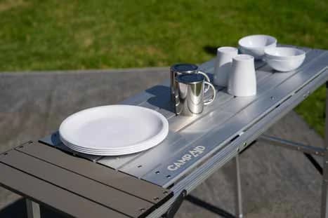 Aluminium Double Wash-up Stand 2