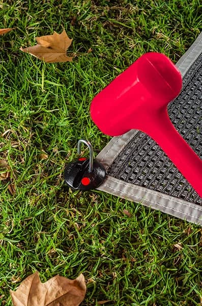 Bright Button Reflective Groundsheet Fastener Peg Type 2