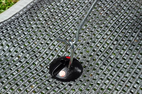 Bright Button Reflective Groundsheet Fastener Peg Type 3