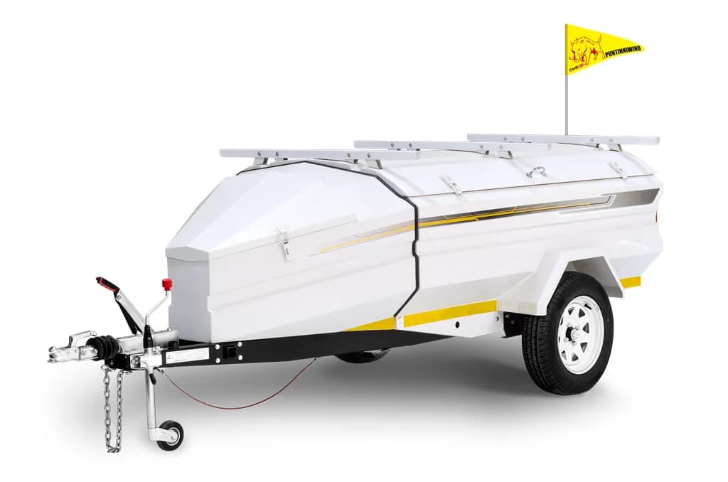 Trailer Flag Complete with Mounting Pole