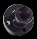Round Base Socket No Ring Black