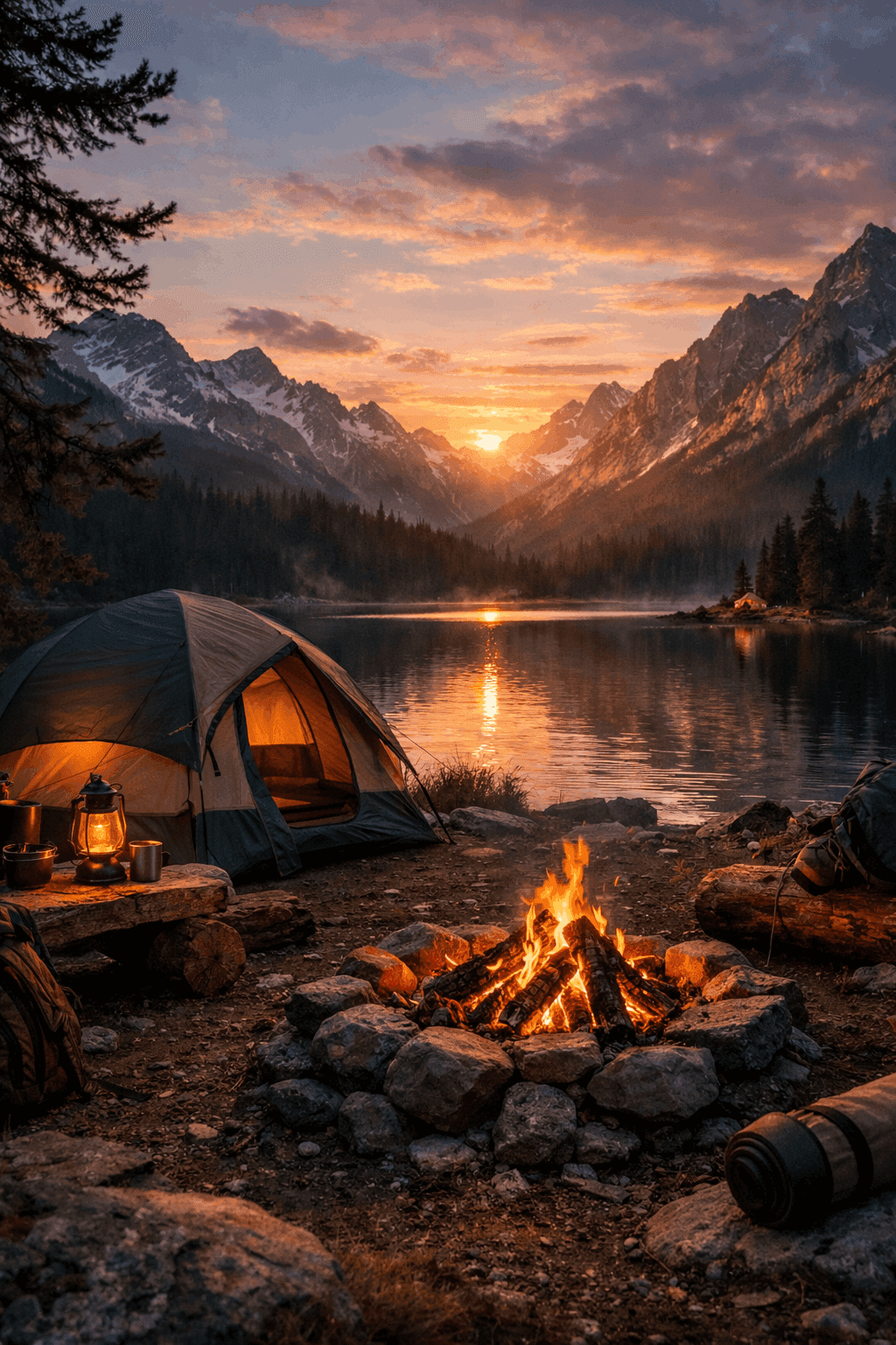 Camping Background
